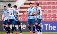 九游娱乐在线-挪威队备战欧洲杯预选赛，拼尽全力