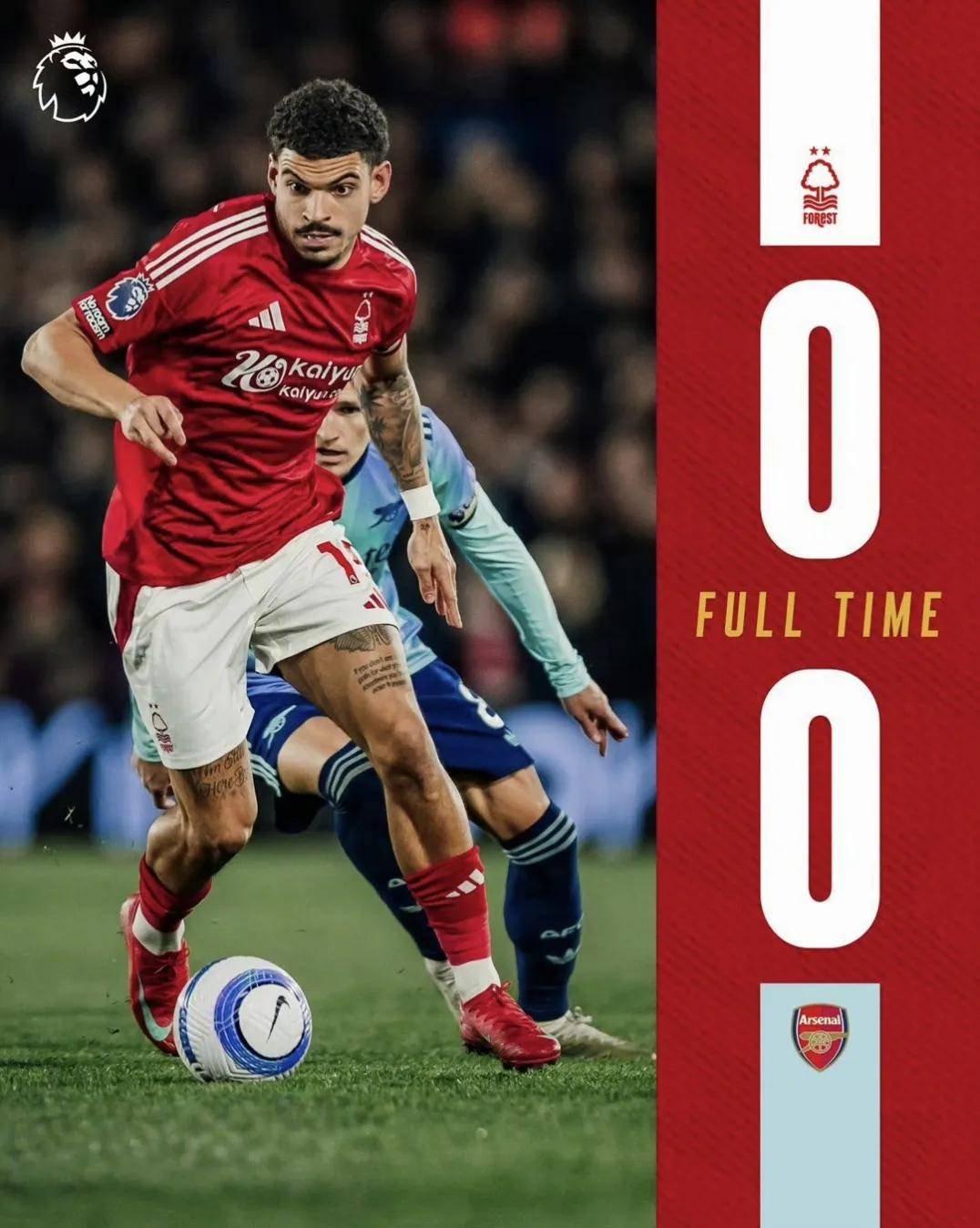 阿森纳主场战平，英超积分略有提升的简单介绍